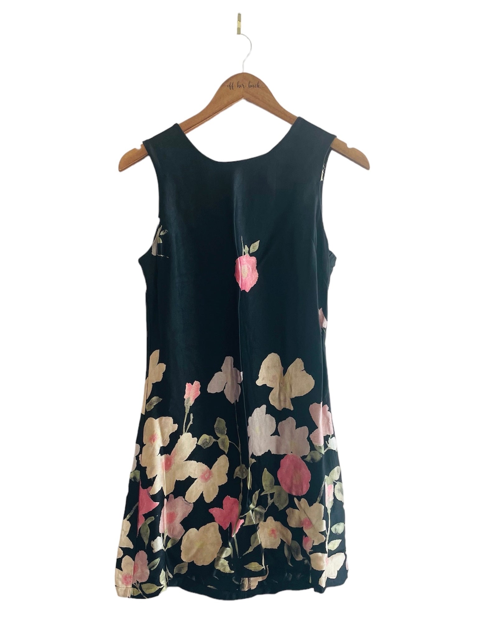 Black Floral Mini Size: 5/6
