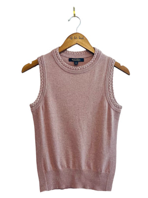 Cashmere Sleeveless Sweater Size: Small