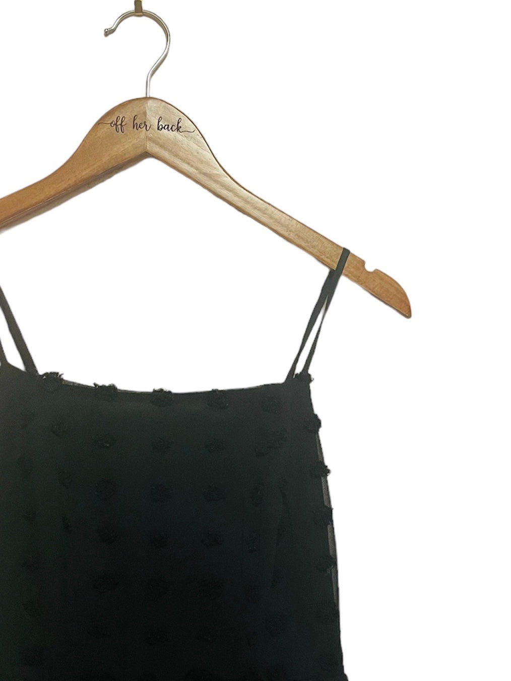 Textured Tier Black Dress Size: XSmall