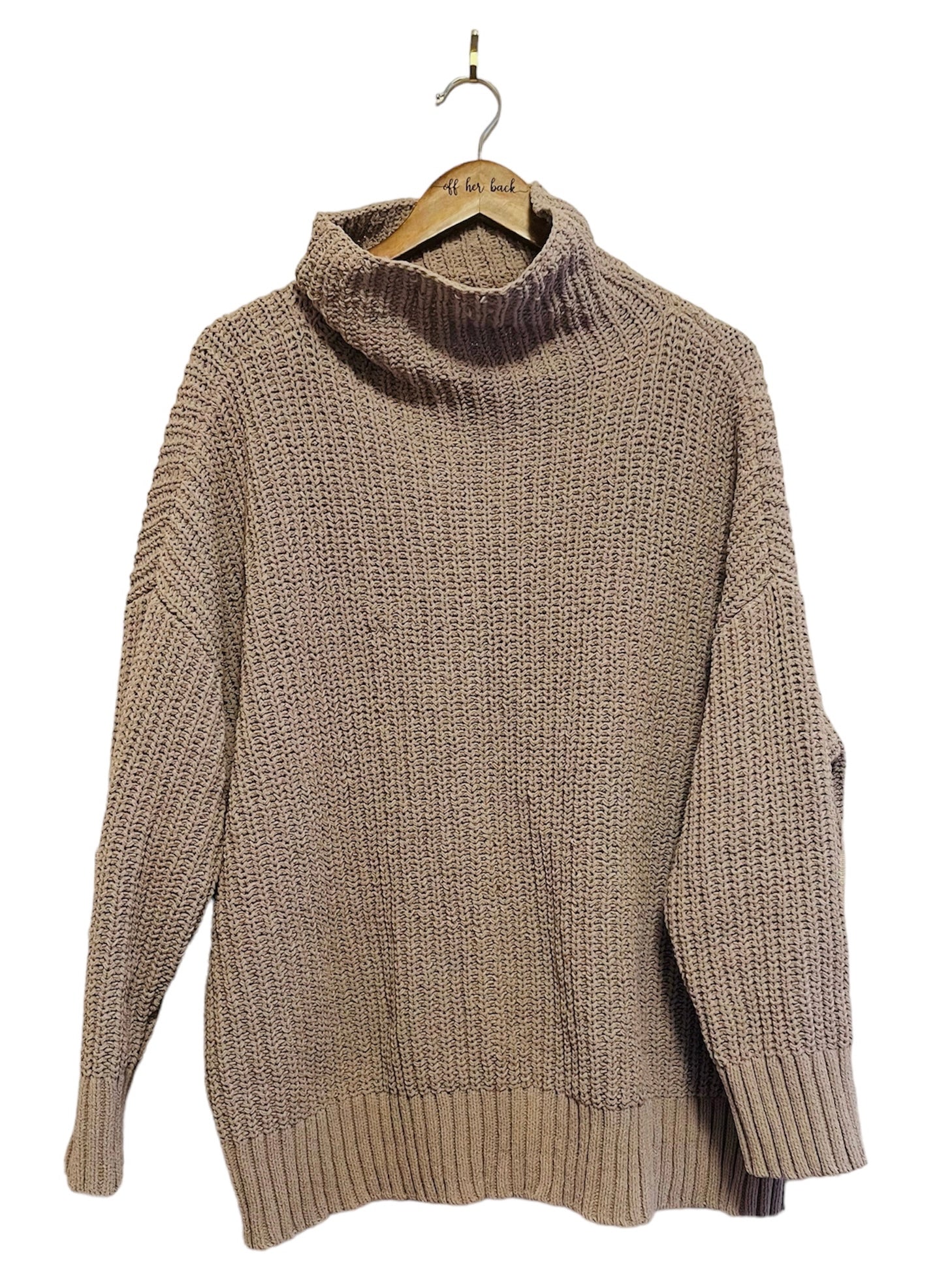 Mocha Oversized Sweater Size: XLarge