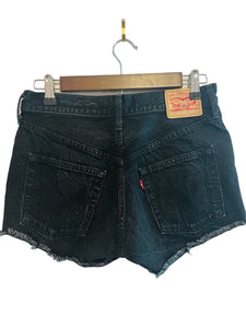 501 Levi's Black Shorts Size: 26" Waist