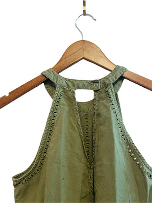 Army Green Halter Top Size: XSmall