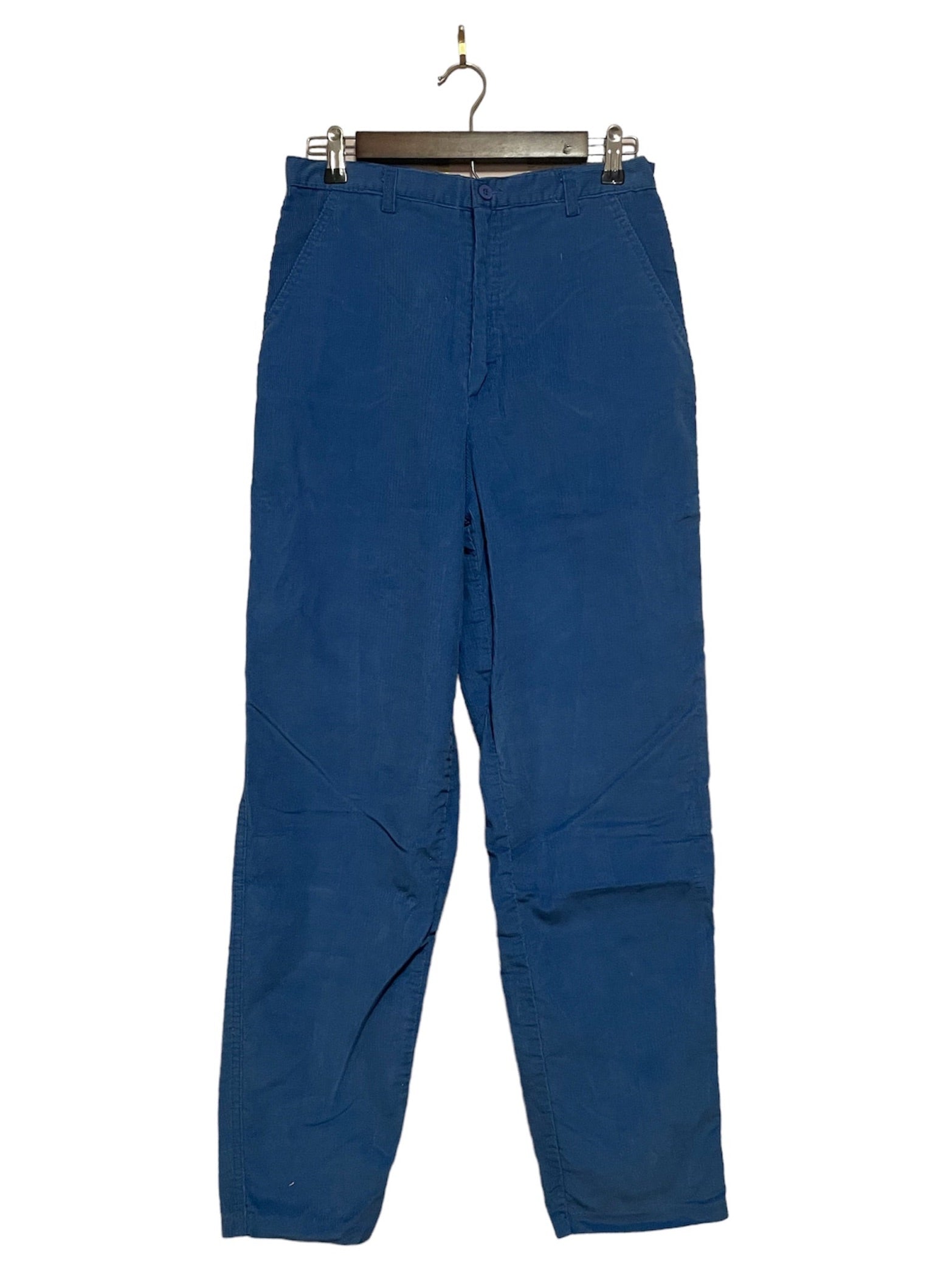 Oscar De La Renta Blue Corduroy Pant - Size: 28” waist