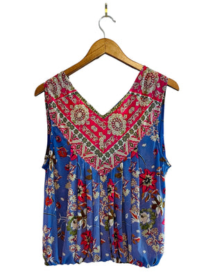 Multi Color Free People Tank Size: Small