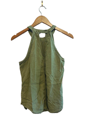 Army Green Halter Top Size: XSmall