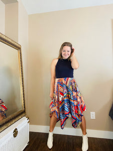 Scarf Dress Size: Medium