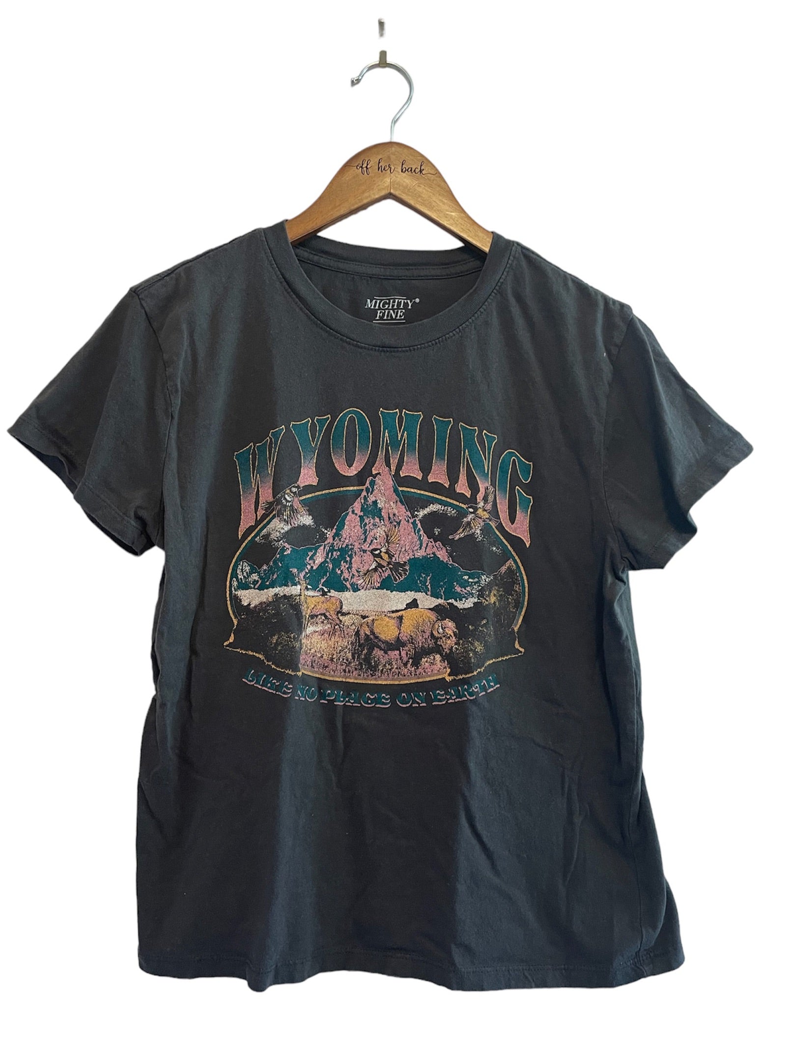 Wyoming Graphic T Size: Small