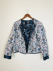 Reversible Floral Jacket-Size: Medium