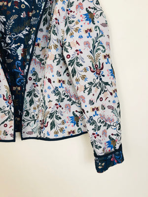 Reversible Floral Jacket-Size: Medium