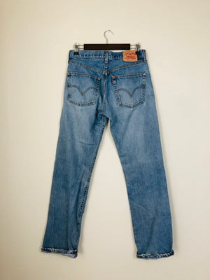 Wide Straight Leg Denim-Size: 28