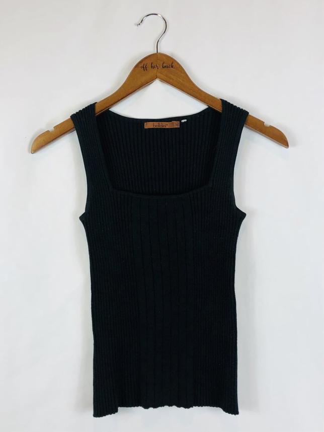 Square Neck Sweater Tank Size: Medium