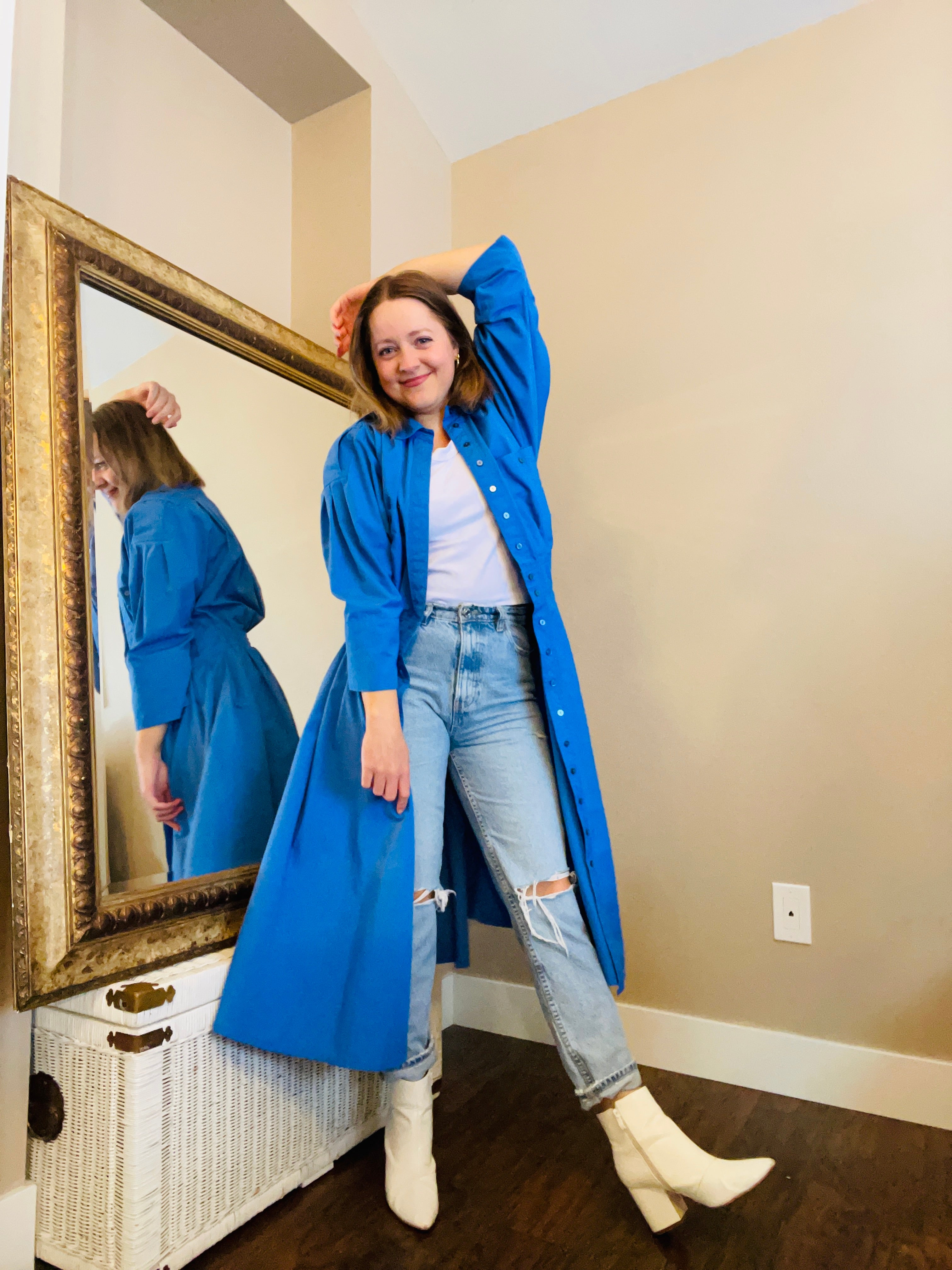 Vintage Flair Spring Jacket Size: Vintage, Best fit Sm/Med
